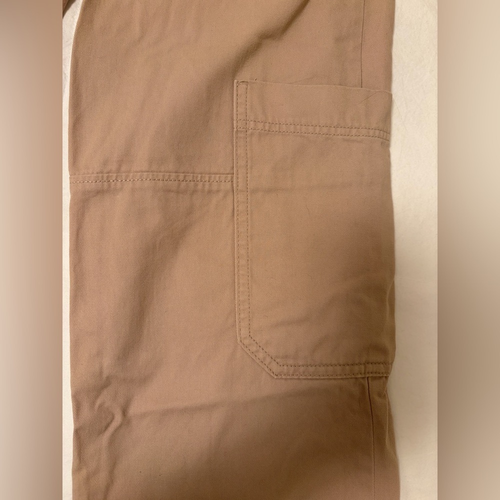 H&M Light Brown Tan Cargo Pants - Picture 3 of 7